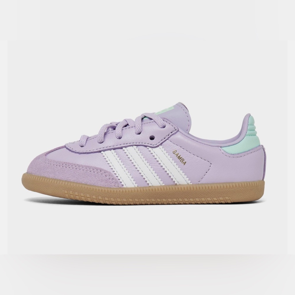 Adidas Kids Samba Purple Sneakers